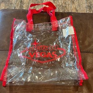 Clear strait to Vegas bag 🤠George Starit Tour🤠